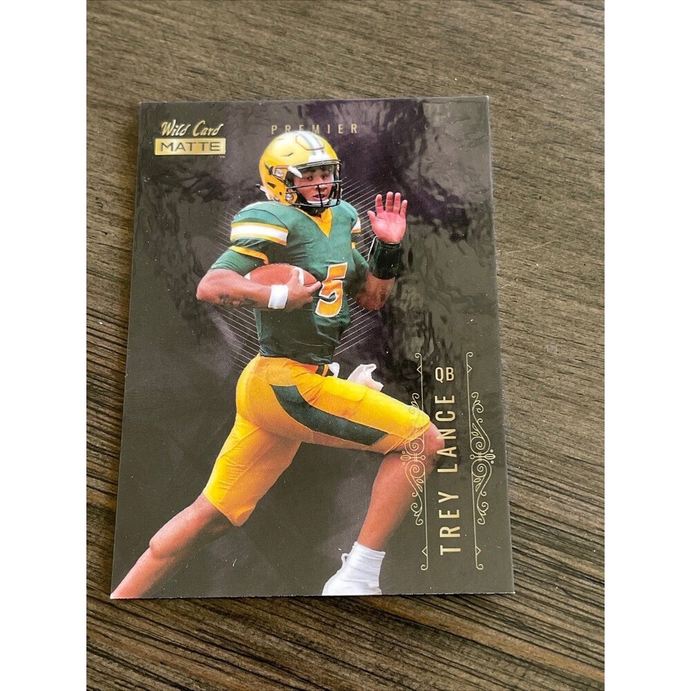 Trey Lance rookie card